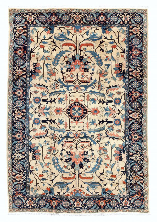 Extra Large Persian Heriz Carpet 
