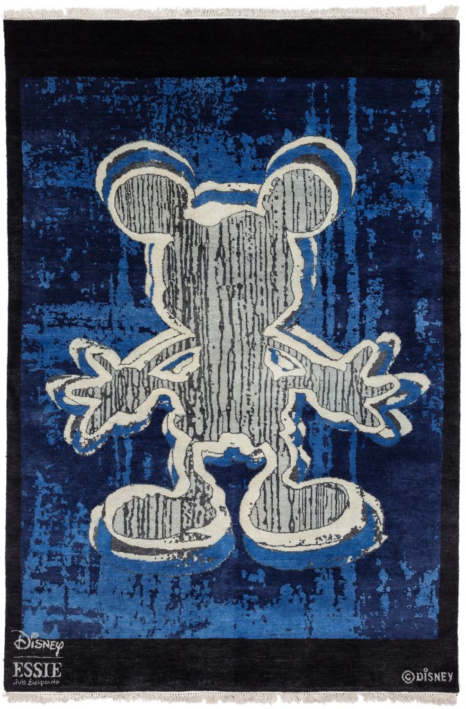 Disney's Mickey Mouse Collectable Rug at Essie carpets Mayfair London