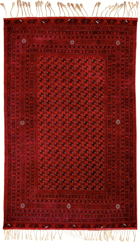 Afghan Ruf Essie carpets Mayfair London