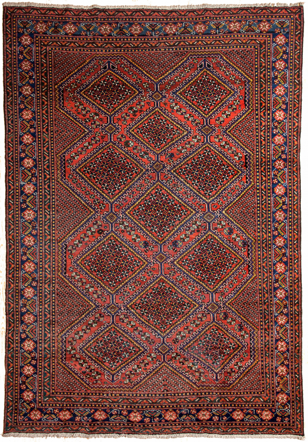 Afshar Rug at Essie Carpets, Mayfair London