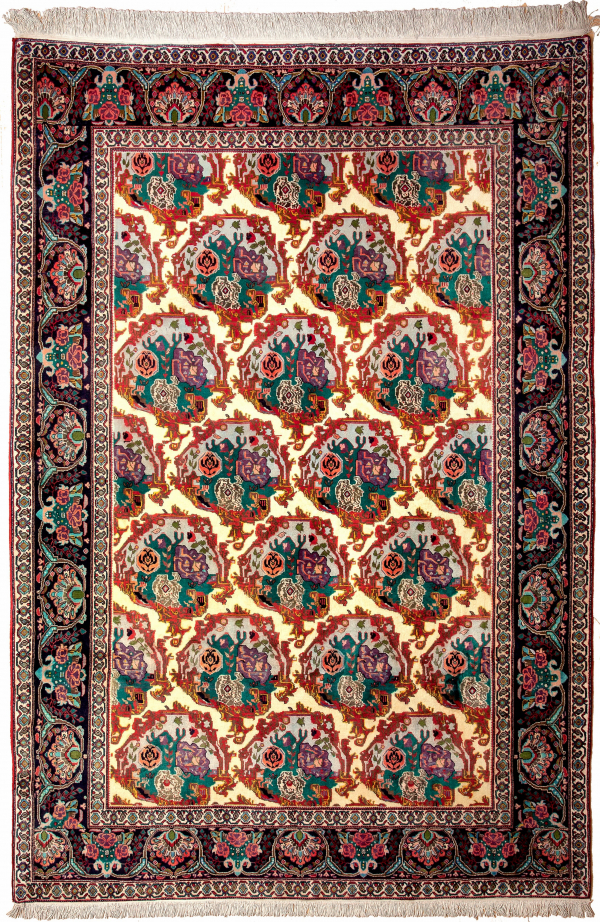 Bidjar Gol Farangi Rug for sale at Essie Carpets, Mayfair London