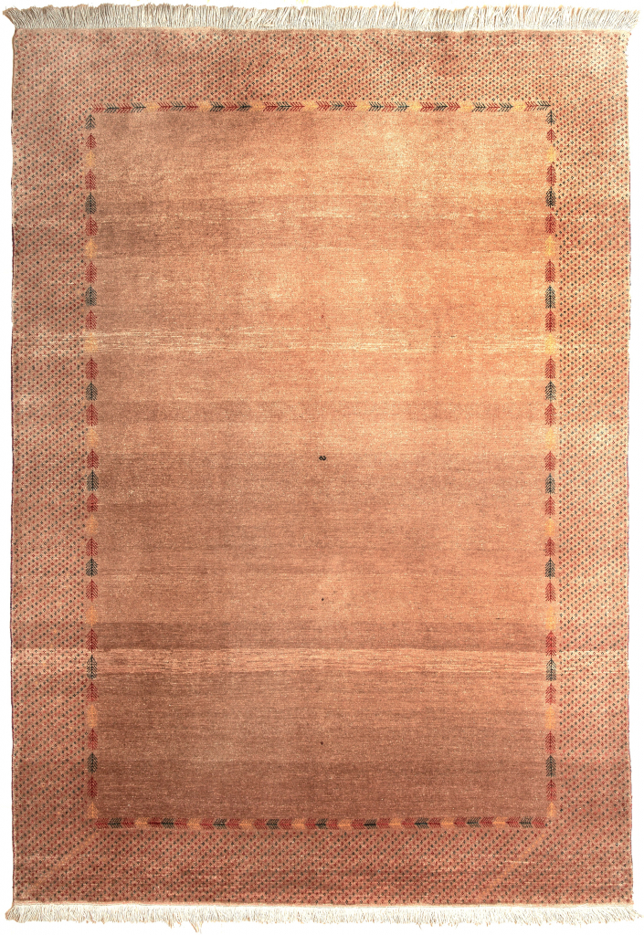 Modern Qashai Carpet Plain field design available at Essie Carpets, Mayfair, London