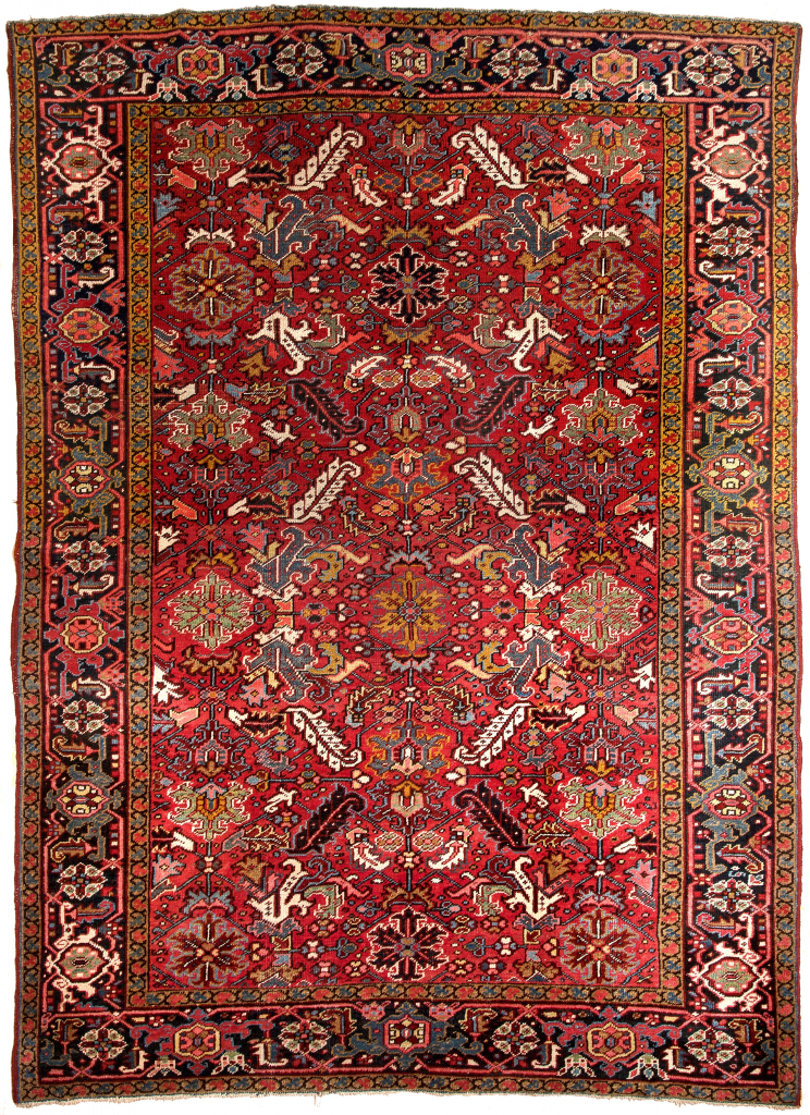 Heriz Carpet for sale at Essie Carpets, Mayfair London size 315 x 218 cm
