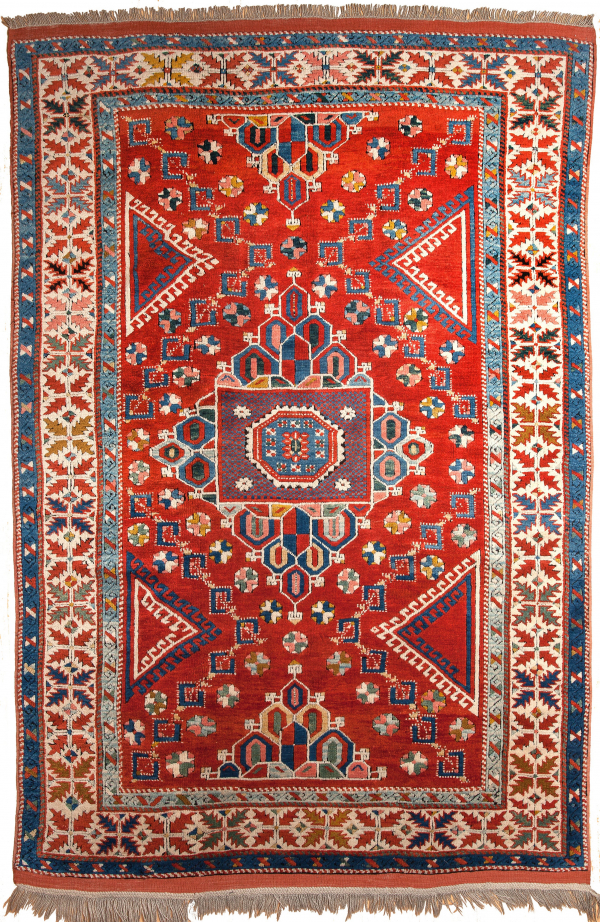 Turkish Medallion Rug at Essie Carpets, Mayfair London