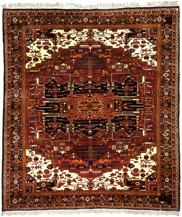 Mashad, Heriz design Rug at Essie Carpets, Mayfair London