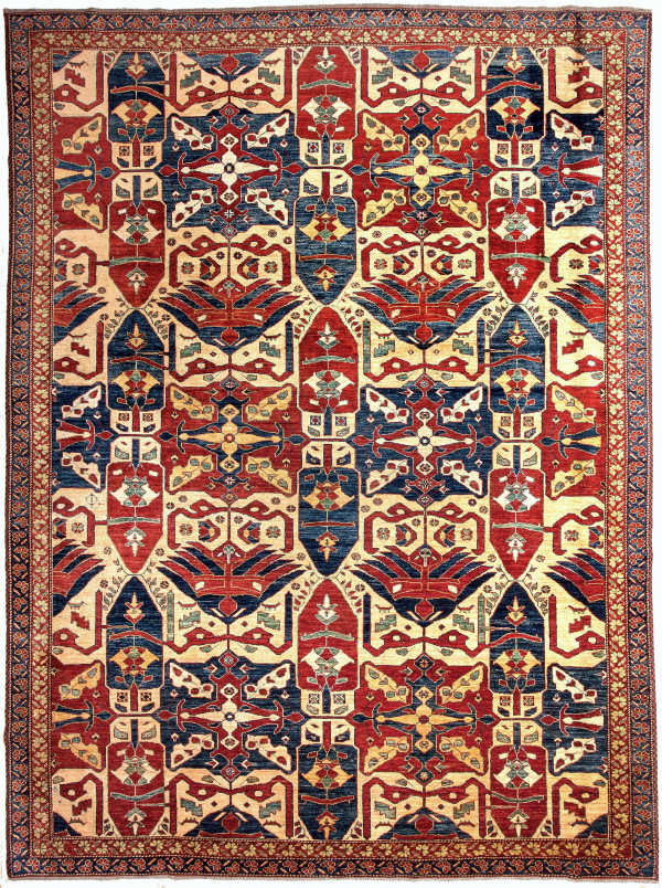 Afghan Carpet at Essie Carpets, Mayfair London