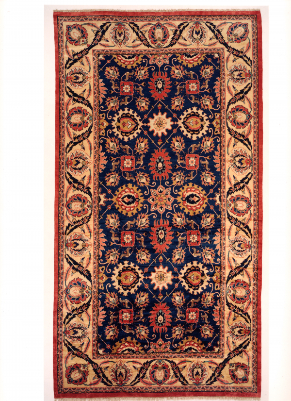 Navy Persian Mahal Extra Large Carpet