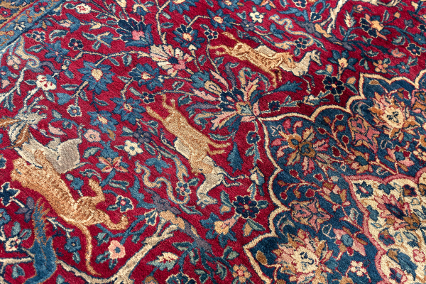 Persian Yazd Carpet - Fine Wool - Oversize