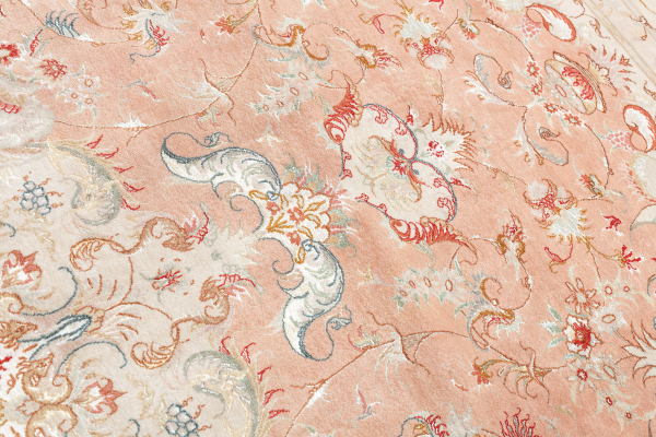 Persian Tabriz Carpet - Fine Silk and Wool