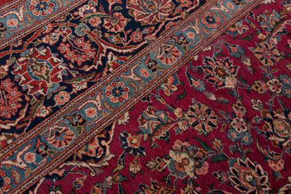 Persian Kashan Wool Carpet