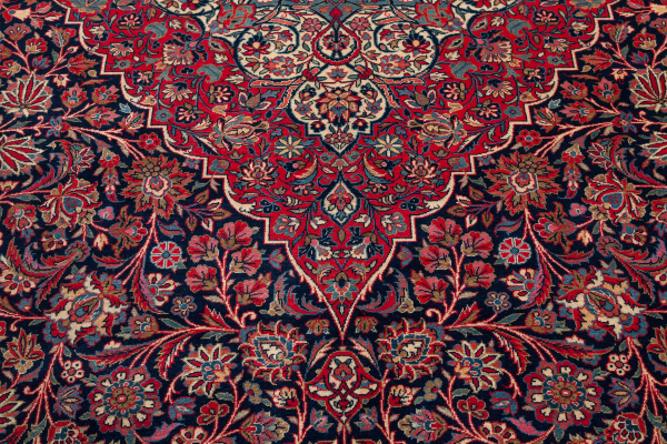 Persian Kashan Wool Carpet Oversize