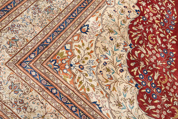 Very Fine Turkish Hereke carpet at Essie Carpets, Mayfair London