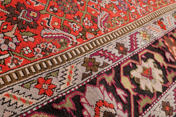 Magnificent Caucasian Karabakh Large Gallery Carpet - Wide Runner 