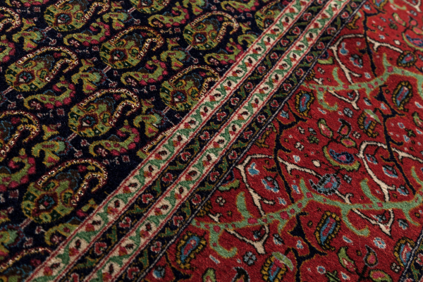 Exceptionally fine Tabriz Persian rug