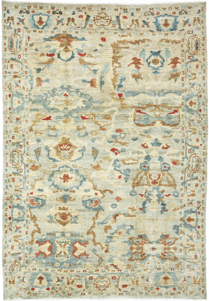 Antique Persian Mahal Large Carpet - Oversize - Fine Wool - Unusual