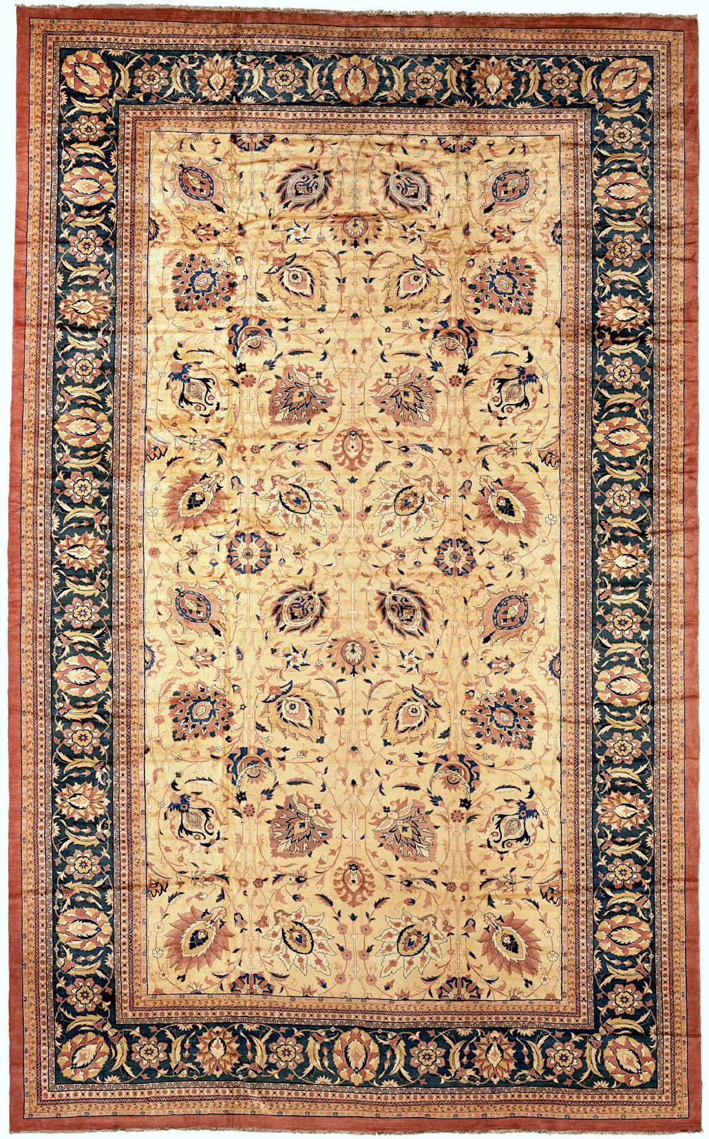 Fine Persian Mahal Carpet Extra Large Palace Size Essie Carpets