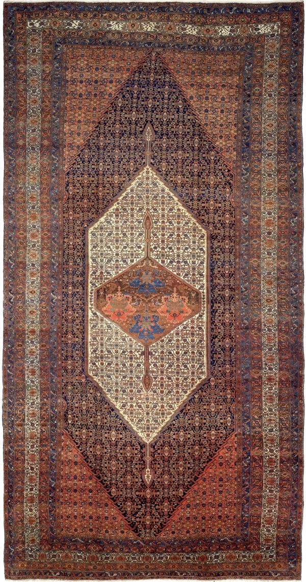 Persian Hamadan Malayer Extra-Large Gallery Carpet - Oversize