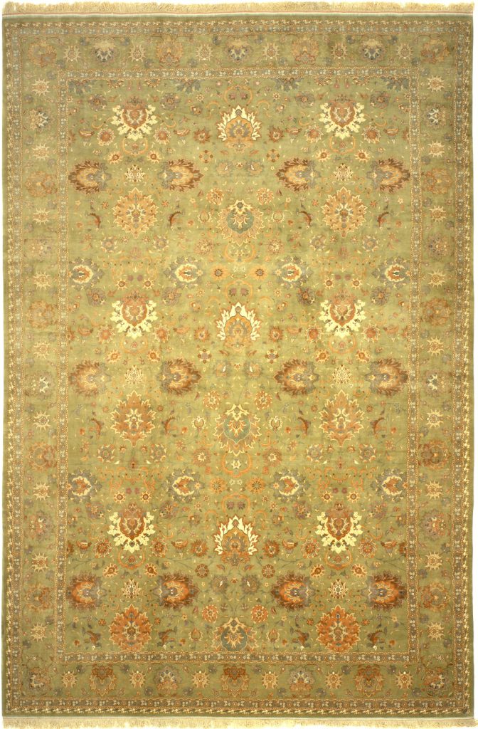 Persian Tabriz Extra-Large Carpet - Palace Size - Fine Silk and Wool