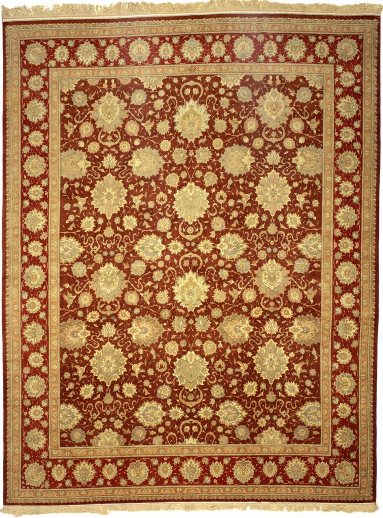 Persian Tabriz Large Carpet - Oversize - Fine Silk and Wool