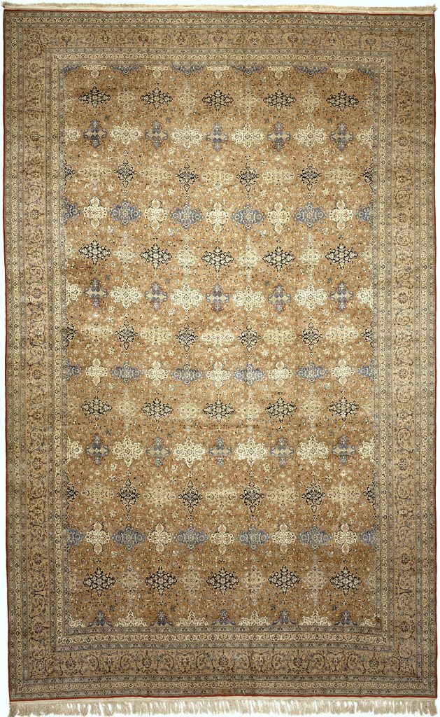 Persian Nain Extra-Large Carpet - Mansion Size - Fine Silk and Wool