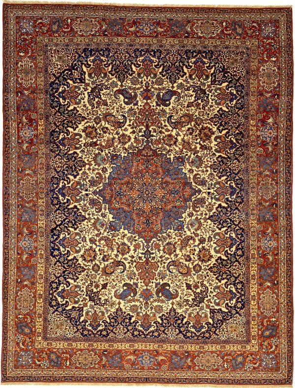 Persian Isfahan Carpet - Exceptionally Fine