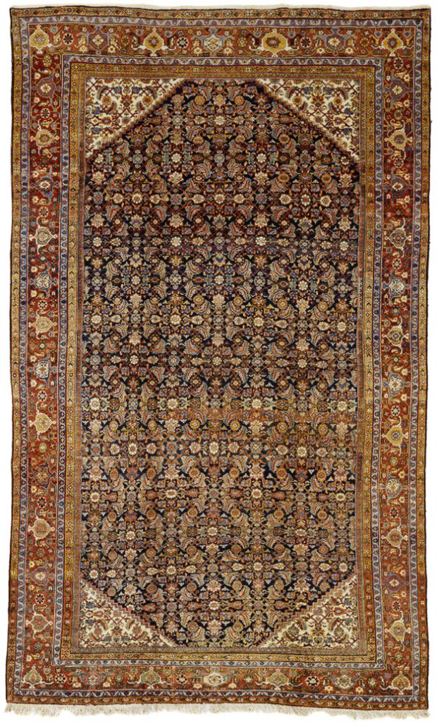 Persian Farahan Carpet - Wool - Allover Design