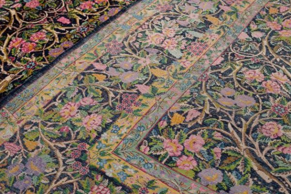 Exquisite Fine Old Kerman Carpet