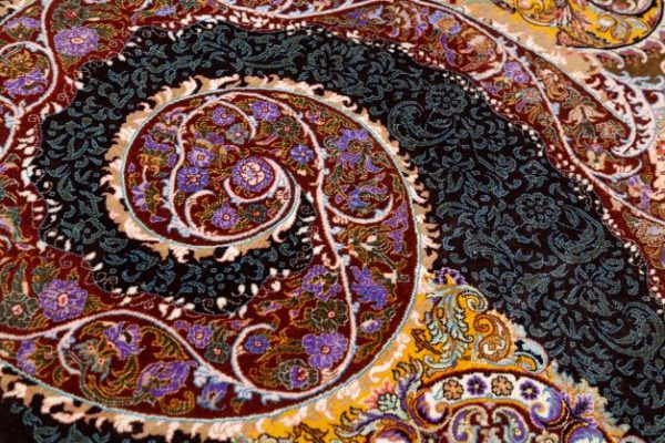 Extremely Fine Qum Silk Carpet