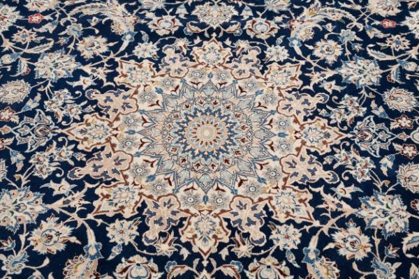 Superb Rare Old Nain Tudeshk Carpet