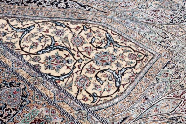 Superb Extremely Fine Nain carpet