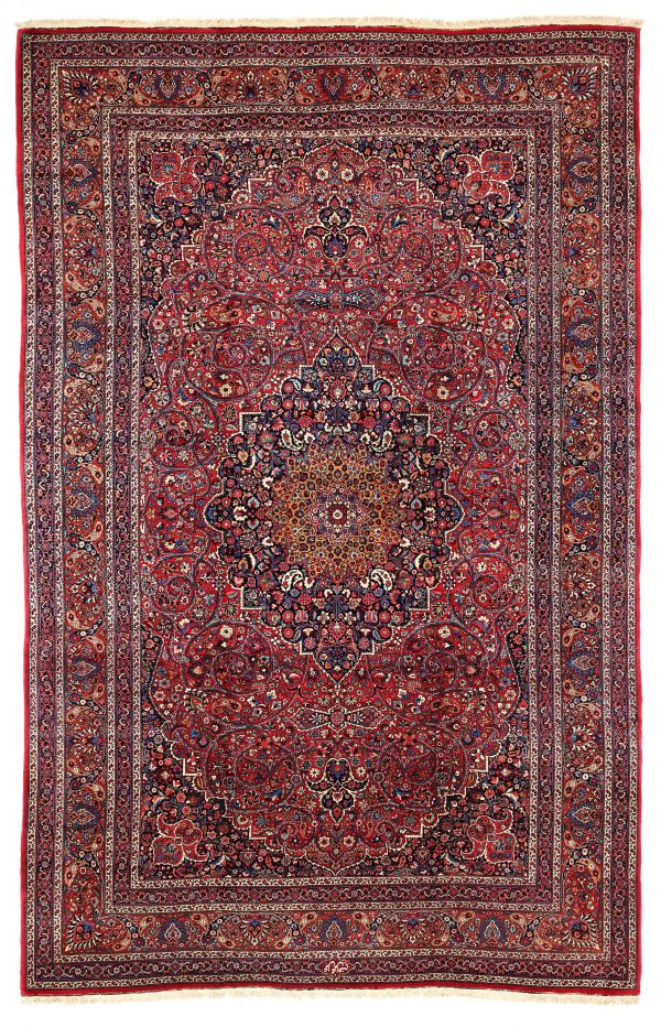 Exceptionally Fine Persian Mashad Carpet