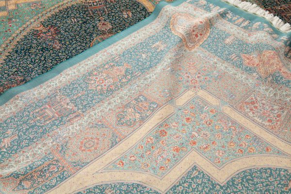 Fine Qum Silk Carpet 2719