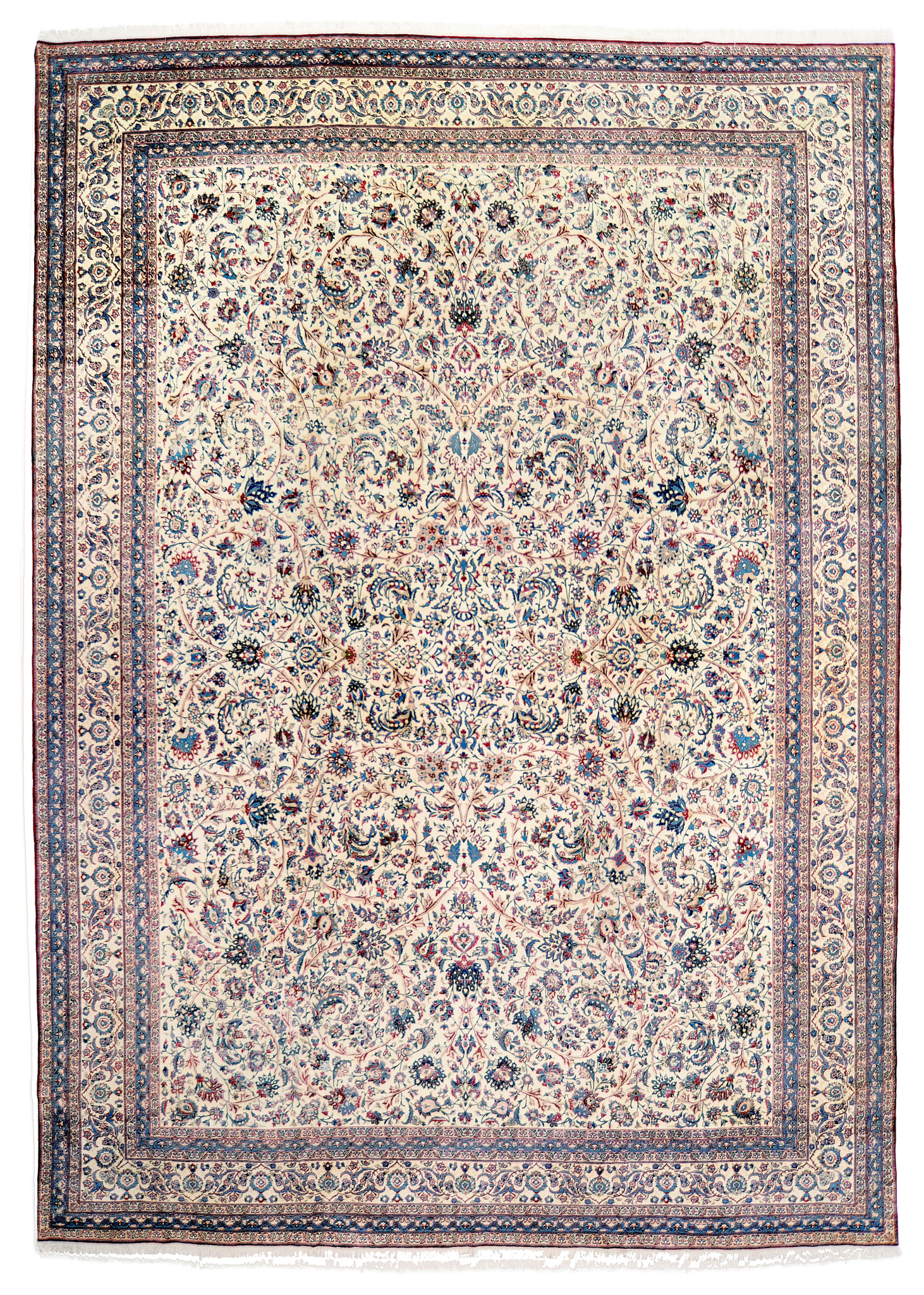Extremely Fine Persian Tudeshk Carpet
