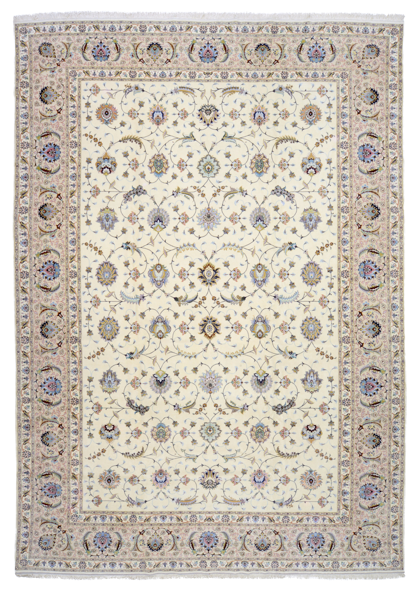 Extremely Fine Elegant Persian Tabriz Carpet
