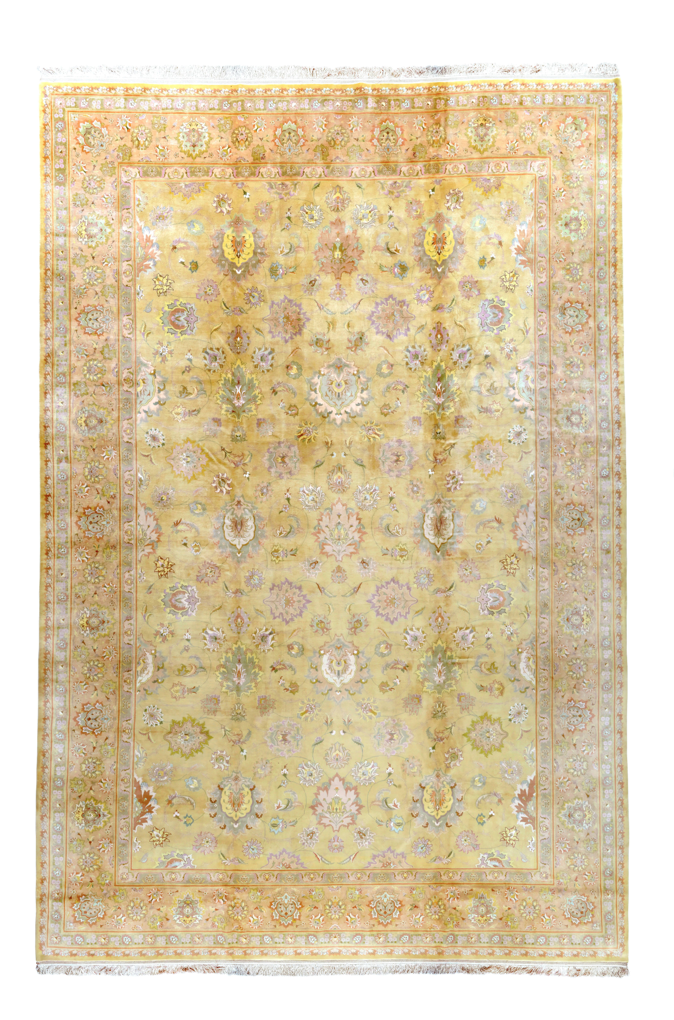 Very Fine Persian Tabriz Carpet